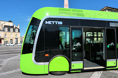 Arrière du METTIS BHNS de Metz présenté à Bordeaux  | photo 33-bordeaux.com