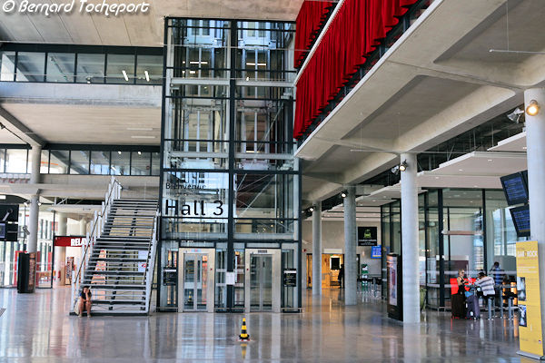 Accès au parking Saint Jean Belcier de la gare de Bordeaux | Photo Bernard Tocheport