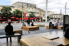 Aménagements du parvis Gare Saint Jean Bordeaux | photo 33-bordeaux.com