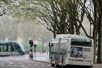 Arrière d'autobus de Bordeaux -  photo 33-bordeaux.com