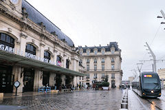 Bordeaux Gare Saint Jean tram ligne C destination Stade | Photo Bernard Tocheport