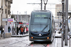 Bordeaux Gare Saint Jean tram ligne D destination Carle Vernet | Photo Bernard Tocheport