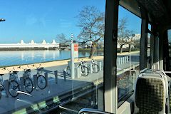 Bordeaux station Vcub et Tramway ligne C parc des Expositions | Photo Bernard Tocheport