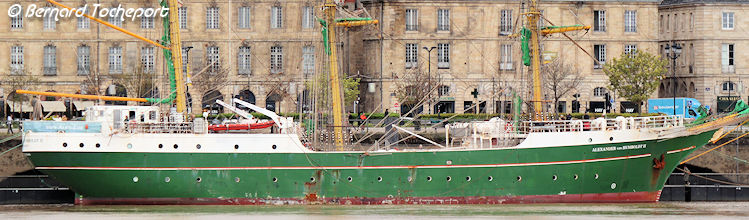 Alexander Von Humbolt 2 à Bordeaux | Photo Bernard Tocheport