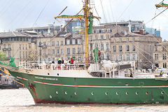 Arrivée à Bordeaux de l'Alexander Von Humbolt 2 | Photo Bernard Tocheport