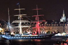 Mai 2015 parade du Belem à Bordeaux pour la Fête du fleuve | Photo Bernard Tocheport