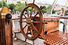 Barre du Belem 3 mâts barque à Bordeaux | Photo Bernard Tocheport