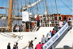 Bordeaux visites du 3 mâts Brésilien Cisne Branco | Photo Bernard Tocheport