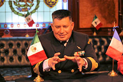 Le Commandant Juan Carlos Vera Minjares dans son bureau du Cuauhtemoc | Photo Bernard Tocheport