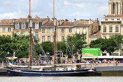 De Gallant Goélette deux mâts à la Fête du vin de Bordeaux | Photo Bernard Tocheport