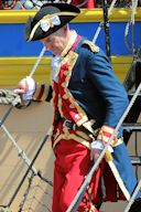 Commandant Yann Cariou de la frégate Hermione à Bordeaux | photo 33-bordeaux.com