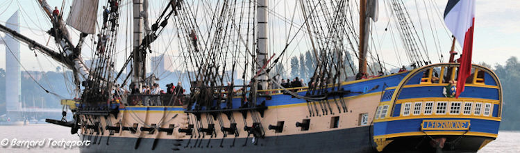 Hermione à Bordeaux | Photo Bernard Tocheport