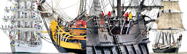 Grands voiliers à bordeaux | Photo Bernard Tocheport