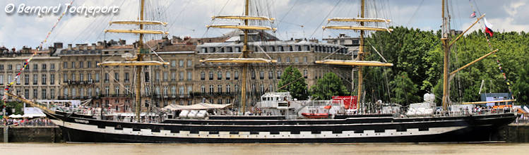 Bordeaux Kruzenshtern 4 mâts Russe | Photo Bernard Tocheport