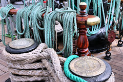 Bordeaux Fête le Vin 2018  : cordages du Kruzenchtern | Photo Bernard Tocheport