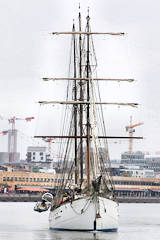 Arrivée du Marité dans le port de la lune à Bordeaux | Photo Bernard Tocheport