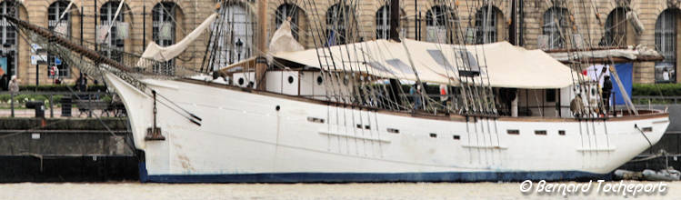 Voilier trois mâts Marité à Bordeaux