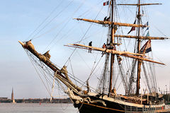 Morgenster démonstration des marins à Bordeaux | Photo Bernard Tocheport