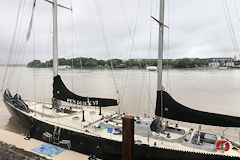 Pen Duick VI voilier de course d'Éric Tabarly à Bordeaux | Photo Bernard Tocheport