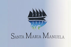 Représentation peinte du Santa Maria Manuela | Photo Bernard Tocheport