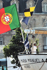 2014 Santa Maria Manuela à Bordeaux port d'attache Aveiro au Portugal | Photo Bernard Tocheport