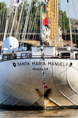 2018 Santa Maria Manuela à Bordeaux port d'attache Madeira au Portugal | Photo Bernard Tocheport