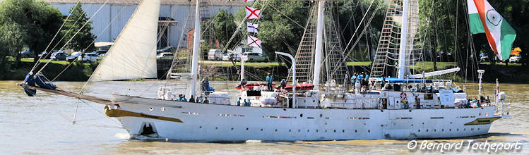 Bordeaux voilier Tarangini Inde | Photo Bernad Tocheport