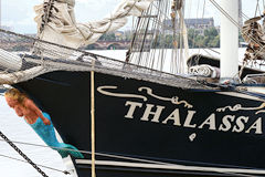 Thalassa Goélette trois mâts à Bordeaux | Photo Bernard Tocheport